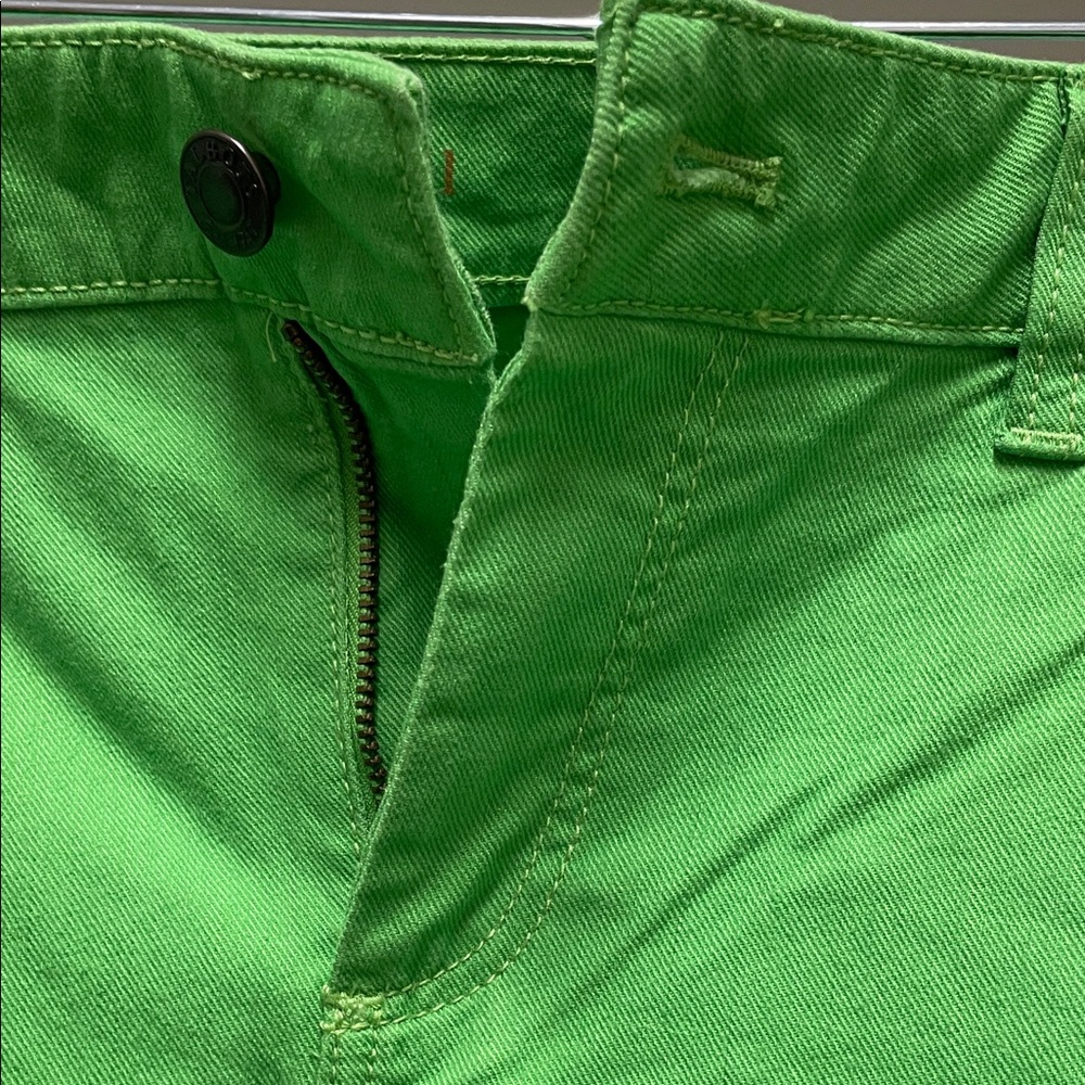 Talbots Straight-Leg Jeans in Bright Green - Picture 7 of 14
